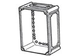 Switchboxar och skåp - FIBOX Base pc pc 1919 190x190x100 - 6530800