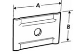Brickor, busskärror och fästen - Wibe Side coupler 35 ez - 4561200