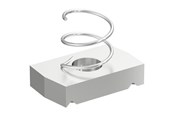 Brickor, busskärror och fästen - Wibe Springnut m8 hdg - 716407