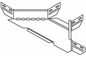Brickor, busskärror och fästen - Wibe Branching piece 300mm - CSU36073002