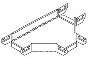 Brickor, busskärror och fästen - Wibe T-piece 300mm - CSU36153002