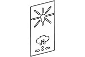 Brickor, busskärror och fästen - Wibe Mounting plate - CSU08250109