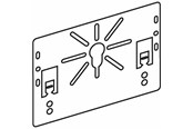 Brickor, busskärror och fästen - Wibe Mounting plate - CSU08090109