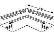 Brickor, busskärror och fästen - Tehalit Flat angle br 70170 l 9105 perlewhite - L9105PH