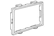 Brickor, busskärror och fästen - Hager Frame brn pw for clicline double - 2RC/BRN PH