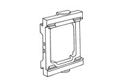 Brickor, busskärror och fästen - Tehalit Frame single  opus 1ro/brn perlewhite - 1RO/BRNPH