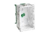Brickor, busskärror och fästen - Hager Junction box clicline single br - SC1-BR/GRØN FOD