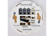 Switch-enheter - Wexøe celling outlet pearl white - WLU Ø80 PH