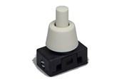 Tillbehör (Fästen, uttag etc.) - Teknisk Belysnings Industri Push switch with ring white - 431B0107