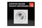 Lampor - SG Armaturen Junistar square isosafe dimtowarm sort 7w - 901253