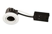 Lampor - Scan Products Luna quick install 230v gu10 ip44 white round - 10007