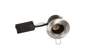 Lampor - Scan Products Alda 230v gu10 brushed alu round - 10062