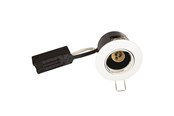 Lampor - Scan Products Alda 230v gu10 matt white round - 10061