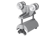 Brickor, busskärror och fästen - Nord Tech Cable carrier for flatform cables 7837302796 - 0312689