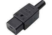 Switch-enheter - Bachmann Appliance plug c19 16a/250v black - 915.174