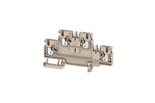 Anslutande utrustning - Weidmuller Feed-through terminal a2t 2.5 dark beige - 1547610000