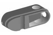 Komponenter för switchboxar och skåp - ABB Ohbs2 handle - 1SCA109089R1001