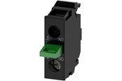 Tryckknappar och signalenheter - Siemens Contact module with 1 contact element 1 no screw  3su1400 - 3SU1400-2AA10-1BA0
