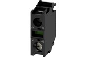 Tryckknappar och signalenheter - Siemens Contact module with 1 contact element 1 no 3su1400-1aa10-1 - 3SU1400-1AA10-1BA0