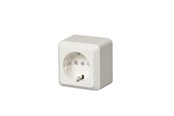 Switch-enheter - ABB Socket outlet schuko 1-g screwless terminals - 2TKA000660G1