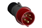 CEE materiel - ABB Industrial plug 3p+n+e 16 a red - 2CMA101967R1000