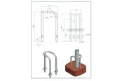 Lampor - NIPA Lighting pole protector 3 legged ø 60 mm - 509.991