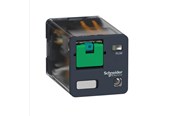 Komponenter för switchboxar och skåp - Schneider Electric Plug-in relay 10a 3c/o 24vdc with led and test button - RUMC32BD