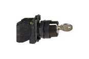 Tryckknappar och signalenheter - Schneider Electric Harmony key switch complete with 2 positions and spring retu - XB5AG61