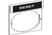 Tryckknappar och signalenheter - Schneider Electric L.p. reset - ZBY2322