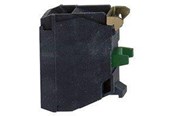 Tryckknappar och signalenheter - Schneider Electric Single contact block for head ø22 1no gold flashed screw cla - ZBE1016