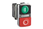 Tryckknappar och signalenheter - Schneider Electric Complete metal double headed pushbuttons - XB4BW73731B5