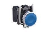 Tryckknappar och signalenheter - Schneider Electric Harmony push button complete with spring return and flat tou - XB4BA61