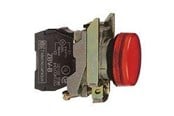 Tryckknappar och signalenheter - Schneider Electric 24 v led pilot light body red - XB4BVB4