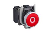Tryckknappar och signalenheter - Schneider Electric Harmony pushbutton complete with spring return and flat push - XB4BA4322