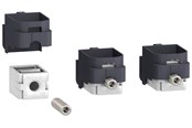Komponenter för switchboxar och skåp - Schneider Electric 3 steel connectors (1x 1.5-95mma2) - LV429242