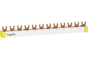 Komponenter för switchboxar och skåp - Schneider Electric Comb busbar 4p 63a 12mod. - R9XFH412