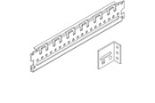 Switchboxar och skåp - Eaton Mounting rail set - 220S9505