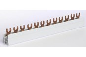Komponenter för switchboxar och skåp - Hager Insulated busbar 3x(p+n) 80a fork 16mm2 - KDN451D