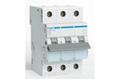 Komponenter för switchboxar och skåp - Hager Miniature circuit breaker mcb 3p 6ka c-10a - MCN310E