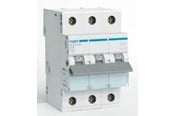 Komponenter för switchboxar och skåp - Hager Miniature circuit breaker mcb 3p 6ka c-16a - MCN316E