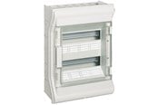 Switchboxar och skåp - Hager Enclosure ip65 12 module 4 row qc - VE412DK