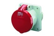 CEE materiel - Mennekes Panel mounted recept. 63a5p6h400v ip44 - 1252A