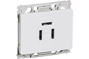 Sockel & lådor - LK Opus66 telephone outlet 3p - flush white - 508N6021