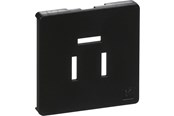 Sockel & lådor - LK fuga cover for telefonoutlet 3-pol 1 modul dark grey - 530D8126
