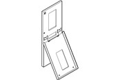 Switchboxar och skåp - LK door complete f-metering cabinet white - 169A1124
