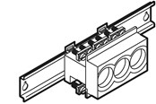 Switchboxar och skåp - LK fuse holder d02 3-pole of im p - 169A0418