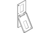 Switchboxar och skåp - LK door complete f-metering cabinet grey - 169A1120