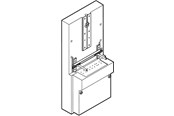 Switchboxar och skåp - LK empty consumer unit - um-l - light grey - for cable conne - 169D1105