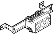 Switchboxar och skåp - LK fuse holder d02 3pol for um-p and p-pme150 - 169D1103