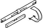 Switchboxar och skåp - LK connection set horizontally ug150 and um - 169D1214